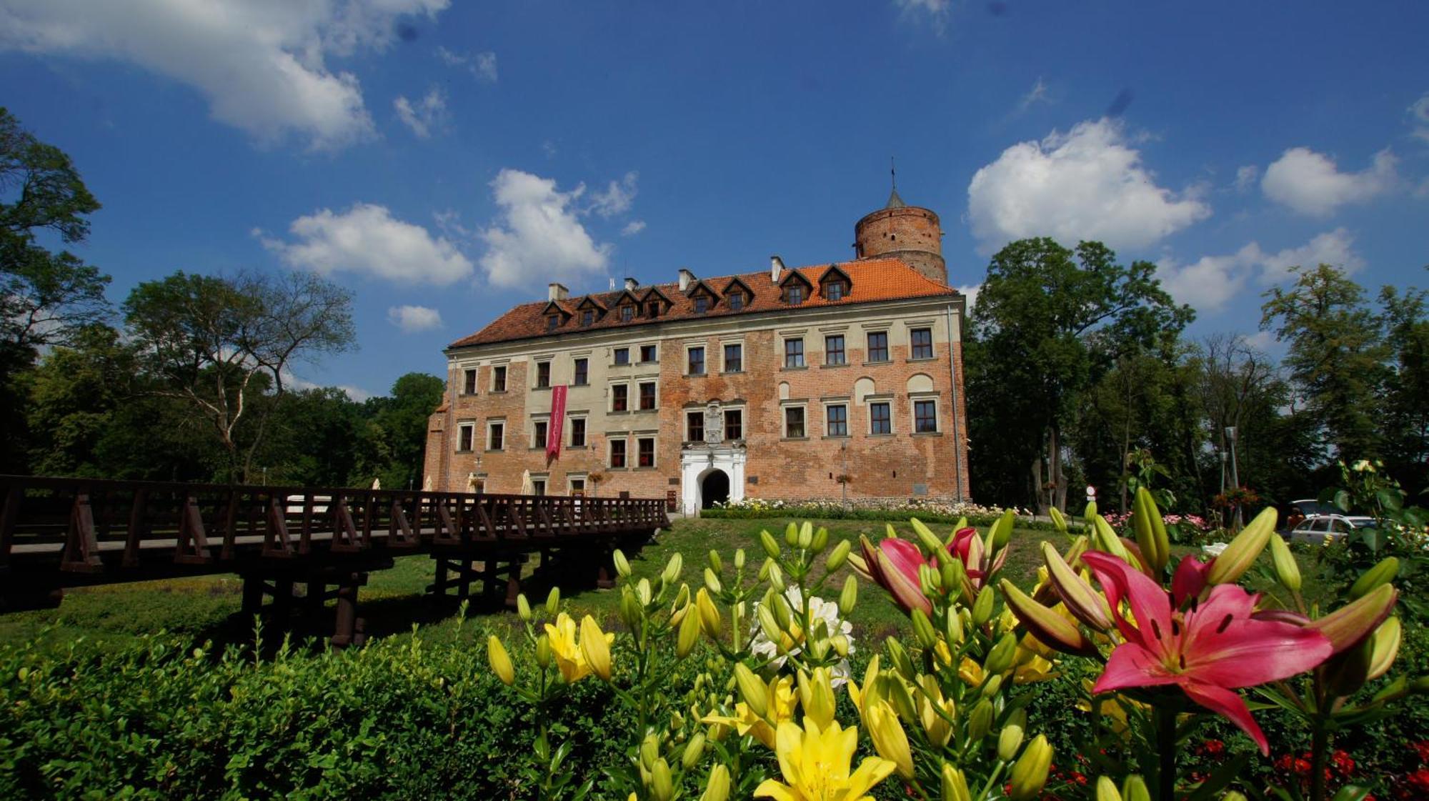 Zamek Uniejow Aparthotel Exteriör bild